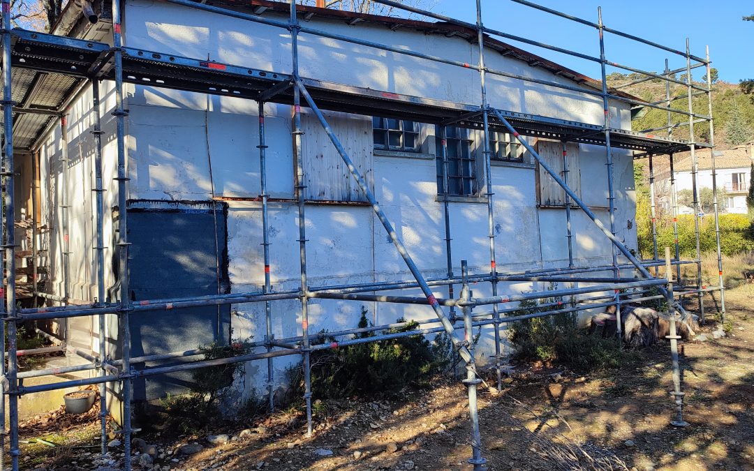 Chantier de restauration du pavillon : c’est parti (14/12/2025)