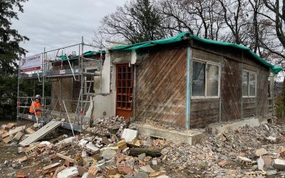 La façade Est se découvre à son tour (27/1/2026)